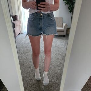 Zara Distressed Shorts